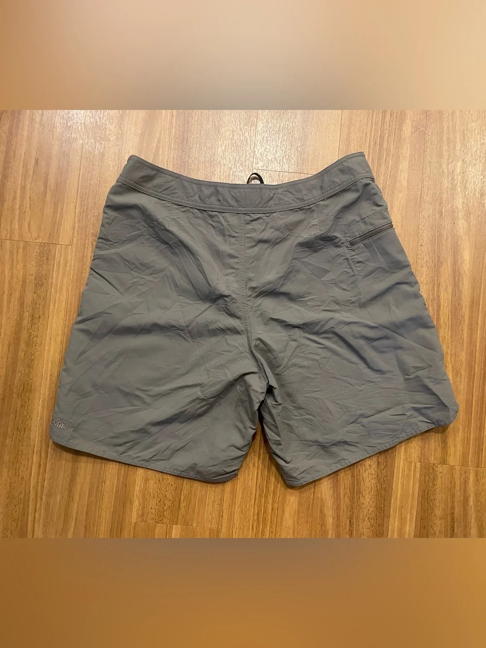 Patagonia Men's Grey Athletic Swim Shorts